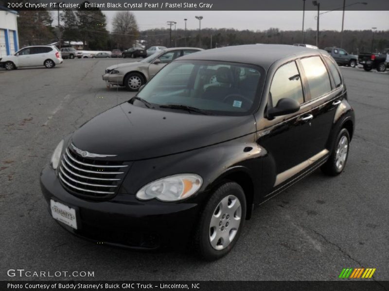 Brilliant Black Crystal Pearl / Pastel Slate Gray 2006 Chrysler PT Cruiser