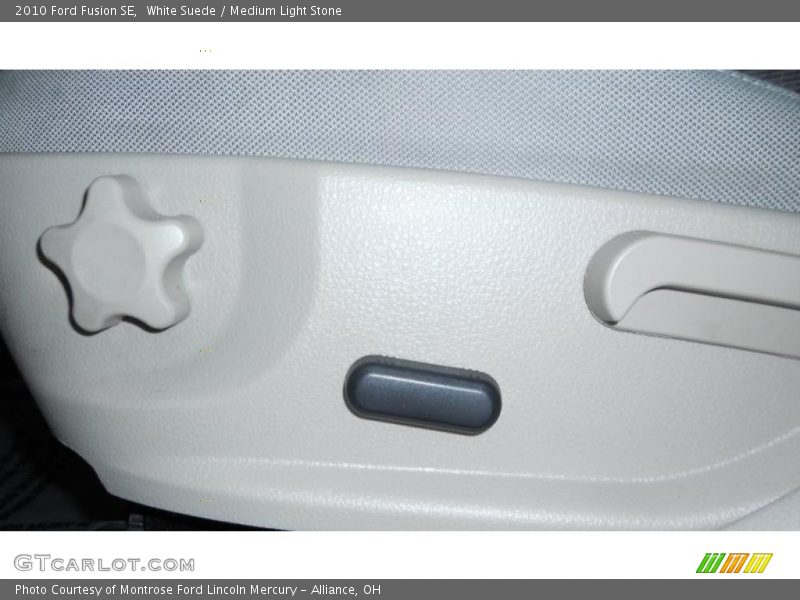 White Suede / Medium Light Stone 2010 Ford Fusion SE