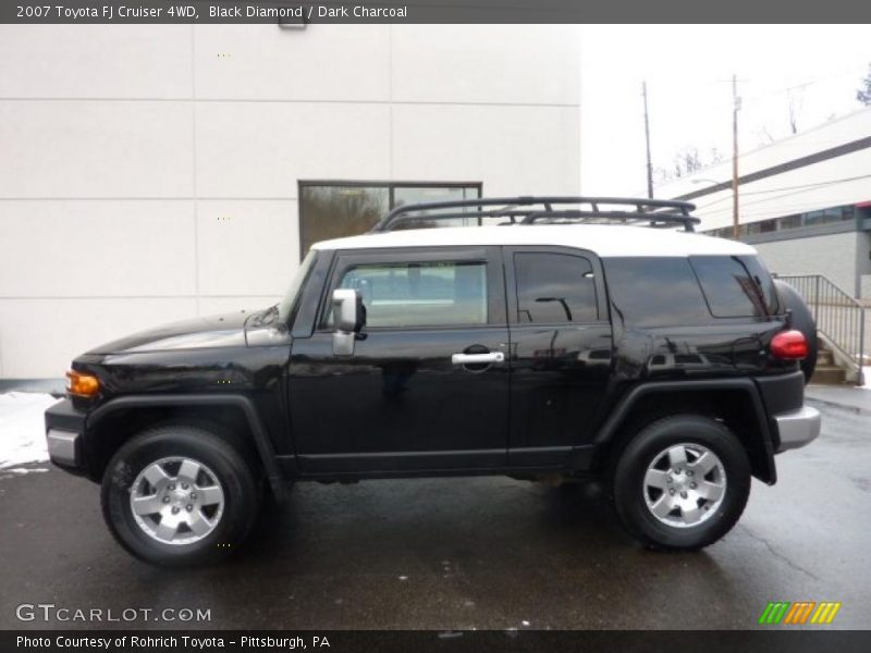 Black Diamond / Dark Charcoal 2007 Toyota FJ Cruiser 4WD