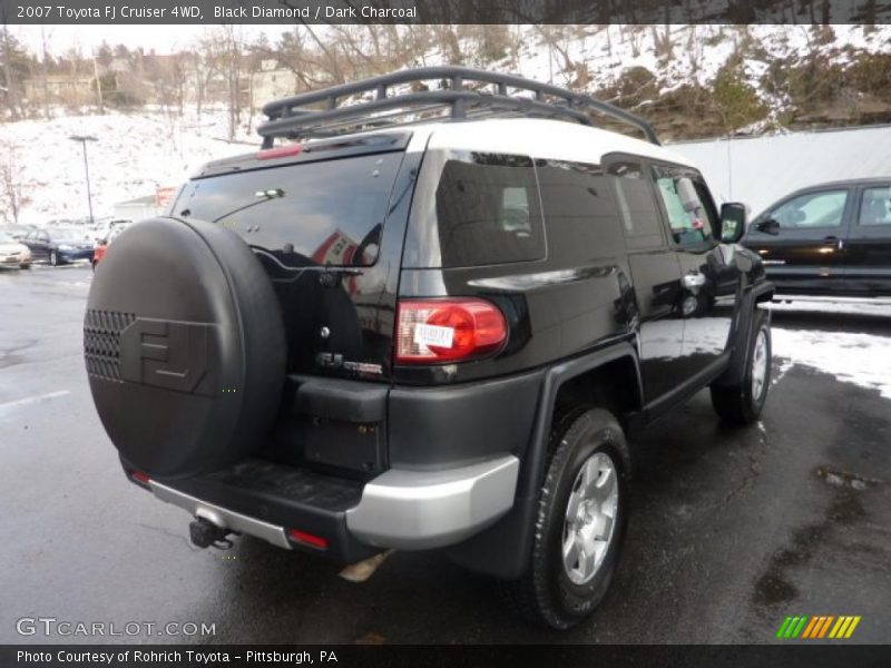 Black Diamond / Dark Charcoal 2007 Toyota FJ Cruiser 4WD