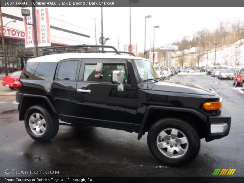 Black Diamond / Dark Charcoal 2007 Toyota FJ Cruiser 4WD