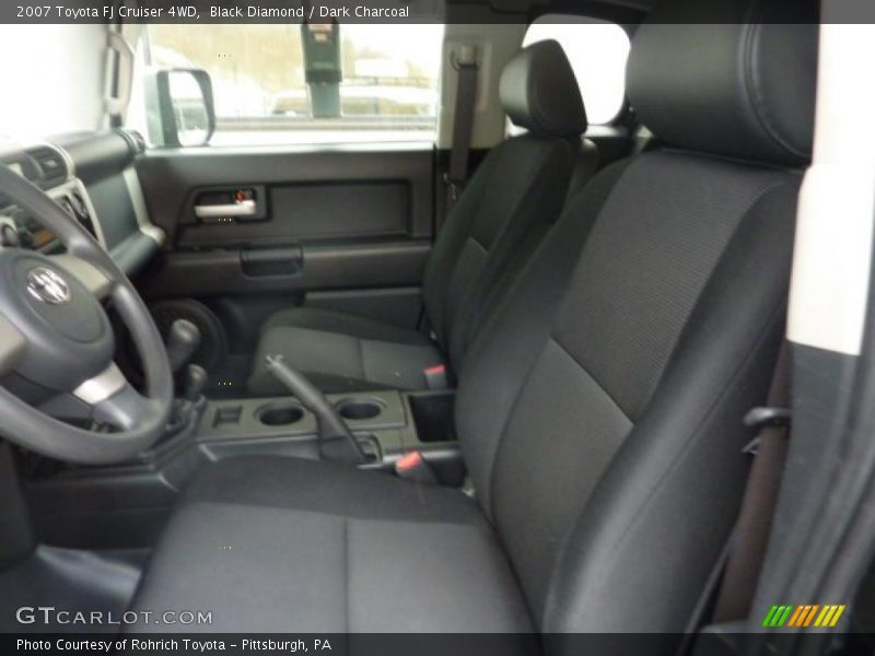 Black Diamond / Dark Charcoal 2007 Toyota FJ Cruiser 4WD