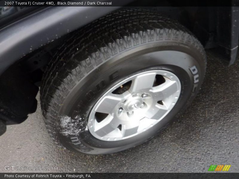Black Diamond / Dark Charcoal 2007 Toyota FJ Cruiser 4WD