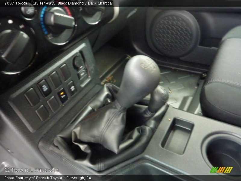 Black Diamond / Dark Charcoal 2007 Toyota FJ Cruiser 4WD