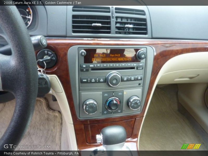 Golden Cashmere / Tan 2008 Saturn Aura XE 3.5