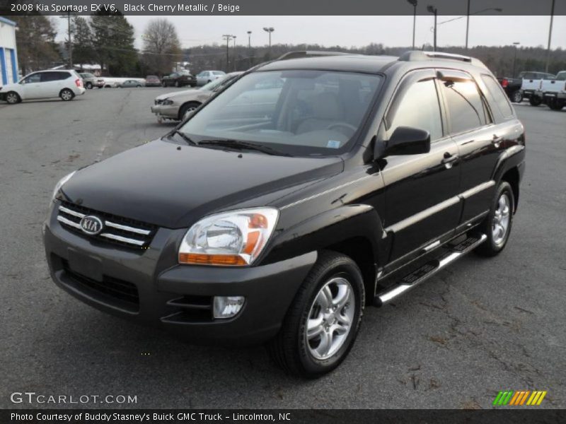 Front 3/4 View of 2008 Sportage EX V6