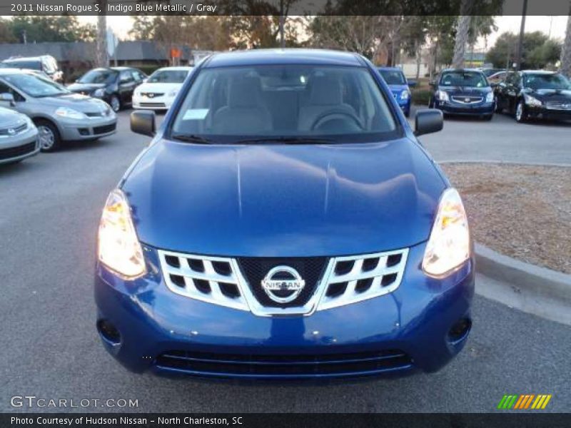 Indigo Blue Metallic / Gray 2011 Nissan Rogue S