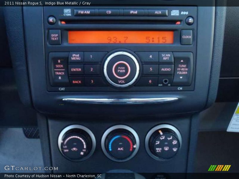 Indigo Blue Metallic / Gray 2011 Nissan Rogue S