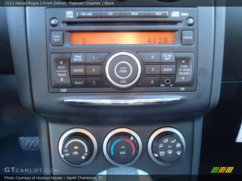Platinum Graphite / Black 2011 Nissan Rogue S Krom Edition