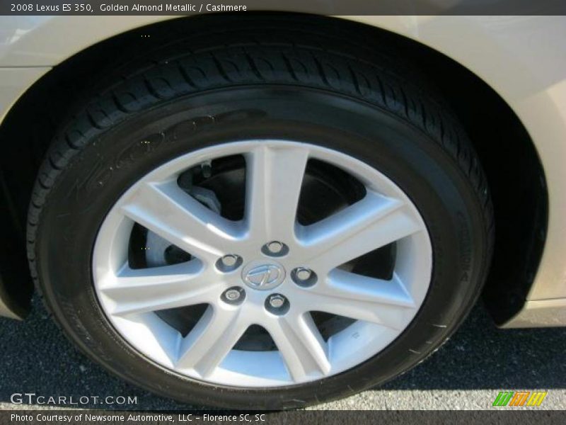 Golden Almond Metallic / Cashmere 2008 Lexus ES 350