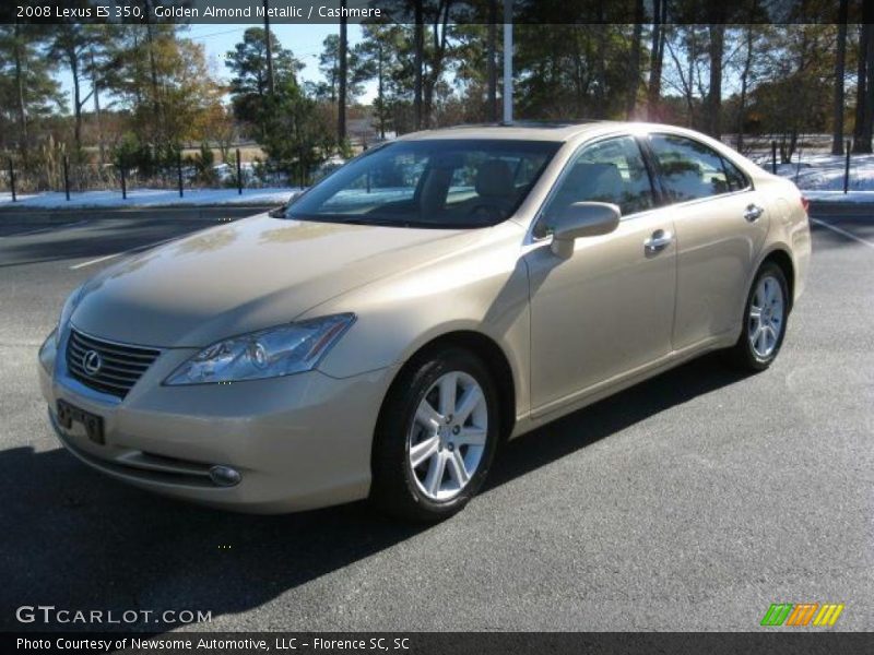 Golden Almond Metallic / Cashmere 2008 Lexus ES 350