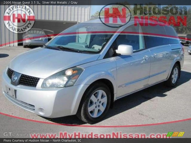 Silver Mist Metallic / Gray 2006 Nissan Quest 3.5 SL