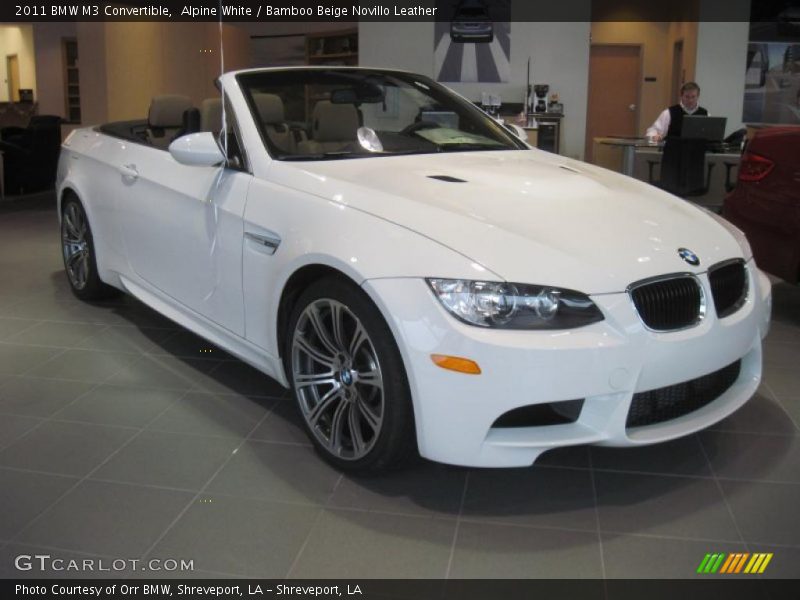 Front 3/4 View of 2011 M3 Convertible