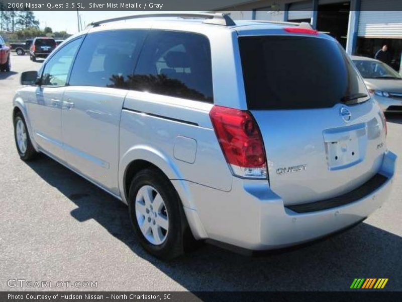 Silver Mist Metallic / Gray 2006 Nissan Quest 3.5 SL