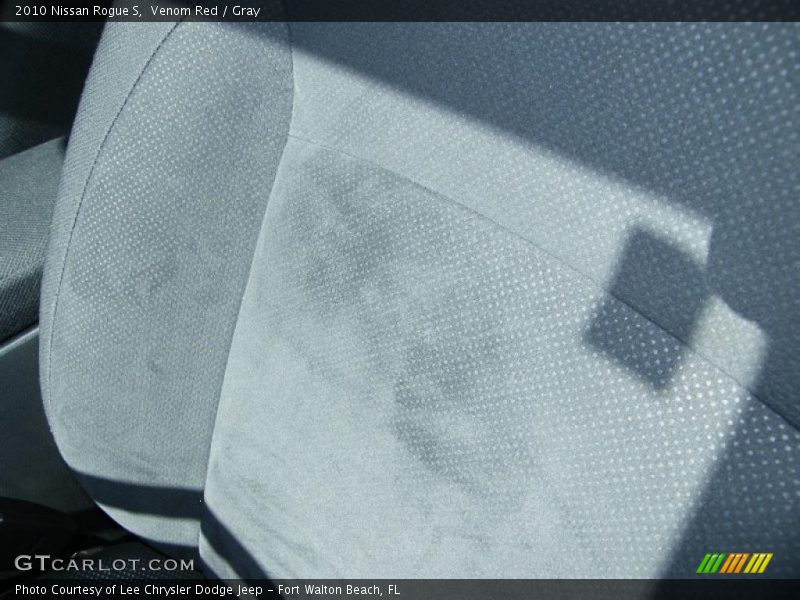 Venom Red / Gray 2010 Nissan Rogue S