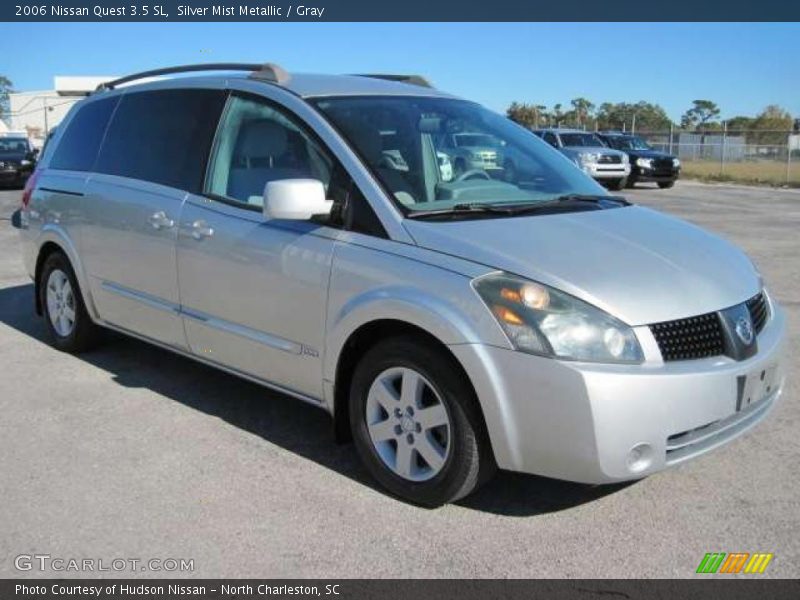 Silver Mist Metallic / Gray 2006 Nissan Quest 3.5 SL