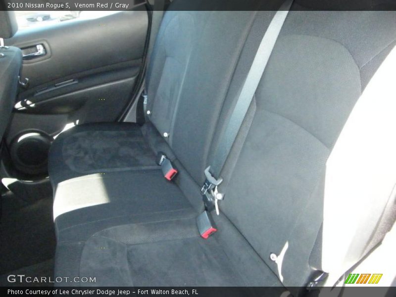 Venom Red / Gray 2010 Nissan Rogue S