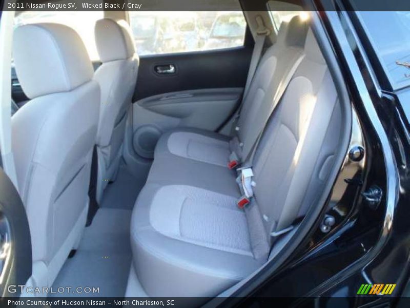 Wicked Black / Gray 2011 Nissan Rogue SV