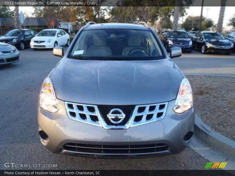 Gotham Gray Metallic / Gray 2011 Nissan Rogue SV