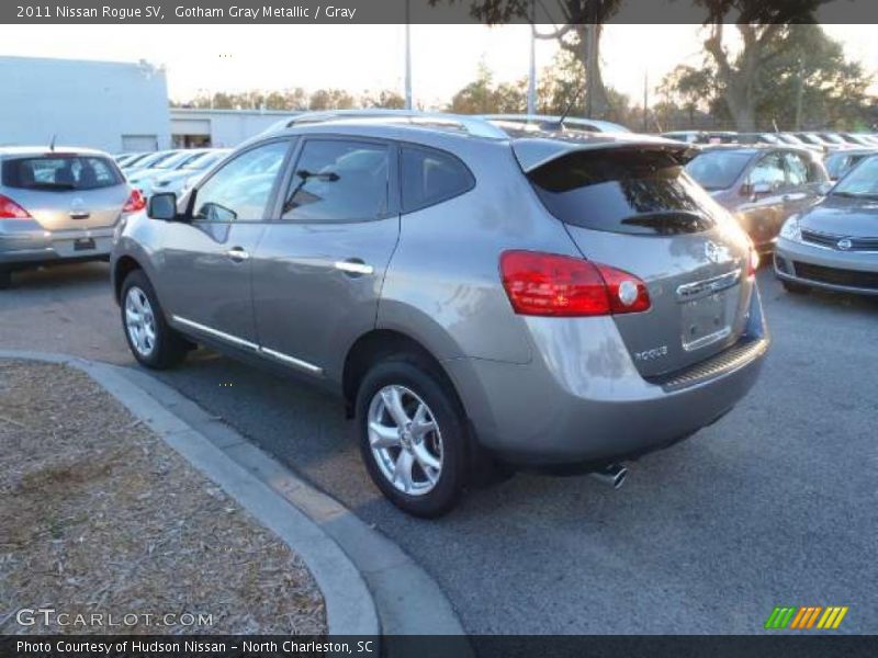 Gotham Gray Metallic / Gray 2011 Nissan Rogue SV