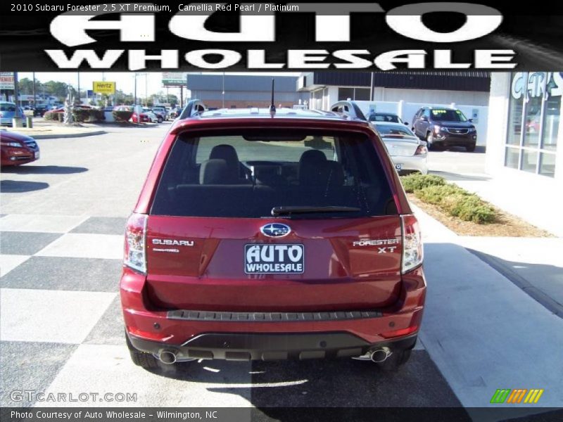Camellia Red Pearl / Platinum 2010 Subaru Forester 2.5 XT Premium