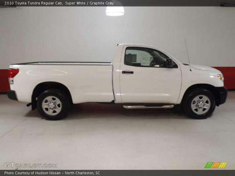 Super White / Graphite Gray 2010 Toyota Tundra Regular Cab