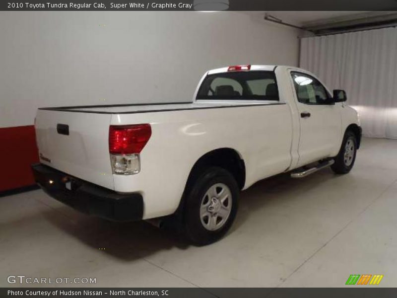 Super White / Graphite Gray 2010 Toyota Tundra Regular Cab