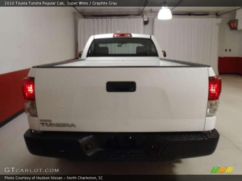 Super White / Graphite Gray 2010 Toyota Tundra Regular Cab