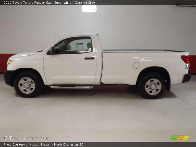 Super White / Graphite Gray 2010 Toyota Tundra Regular Cab