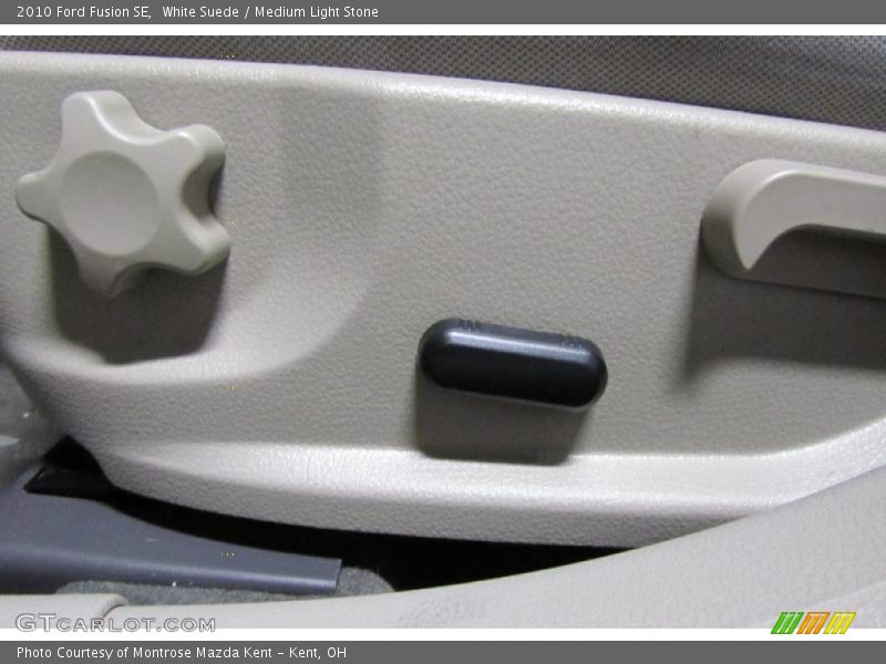 White Suede / Medium Light Stone 2010 Ford Fusion SE