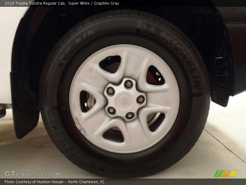 Super White / Graphite Gray 2010 Toyota Tundra Regular Cab