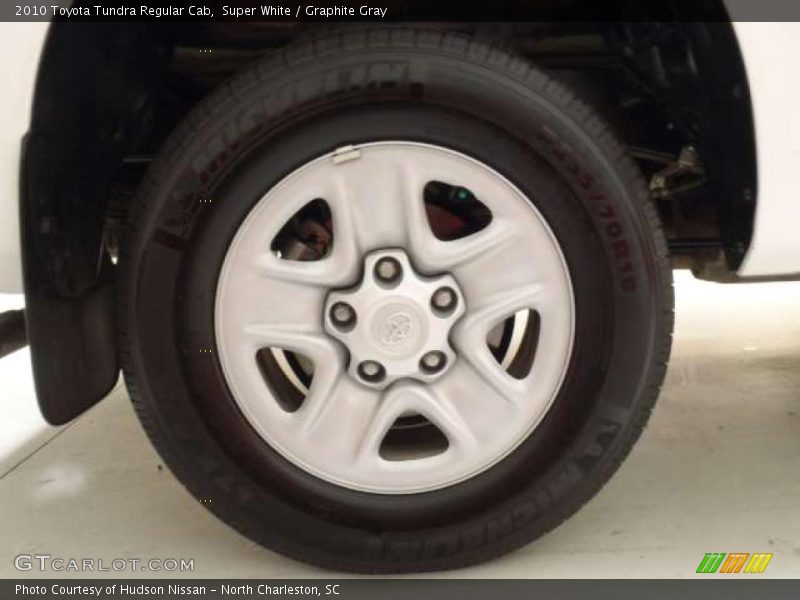Super White / Graphite Gray 2010 Toyota Tundra Regular Cab
