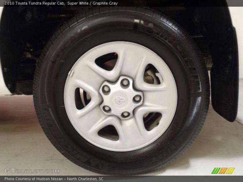 Super White / Graphite Gray 2010 Toyota Tundra Regular Cab