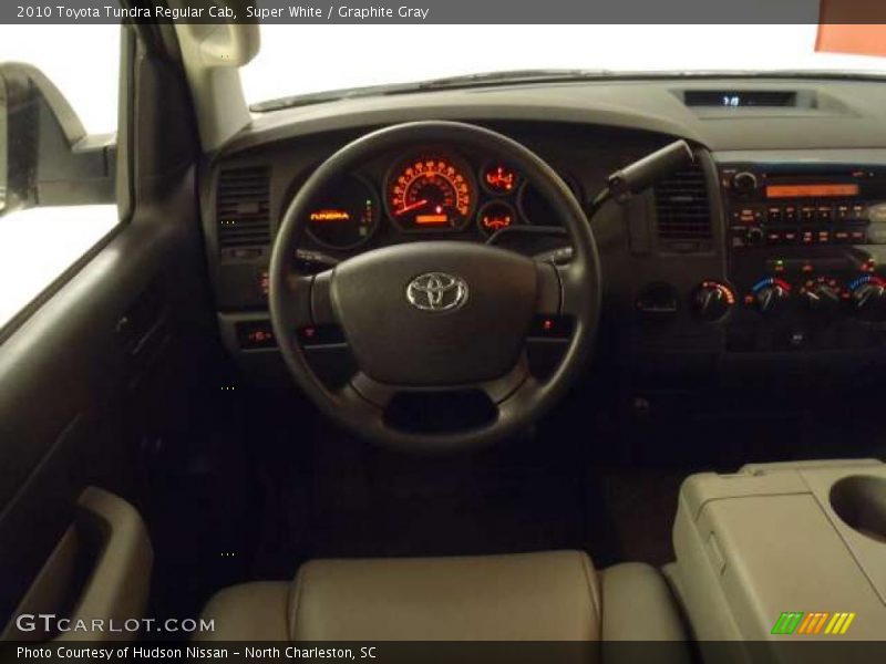 Super White / Graphite Gray 2010 Toyota Tundra Regular Cab