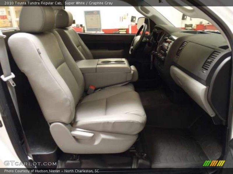 Super White / Graphite Gray 2010 Toyota Tundra Regular Cab