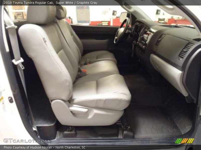 Super White / Graphite Gray 2010 Toyota Tundra Regular Cab