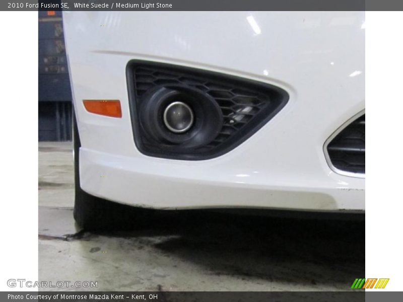 White Suede / Medium Light Stone 2010 Ford Fusion SE