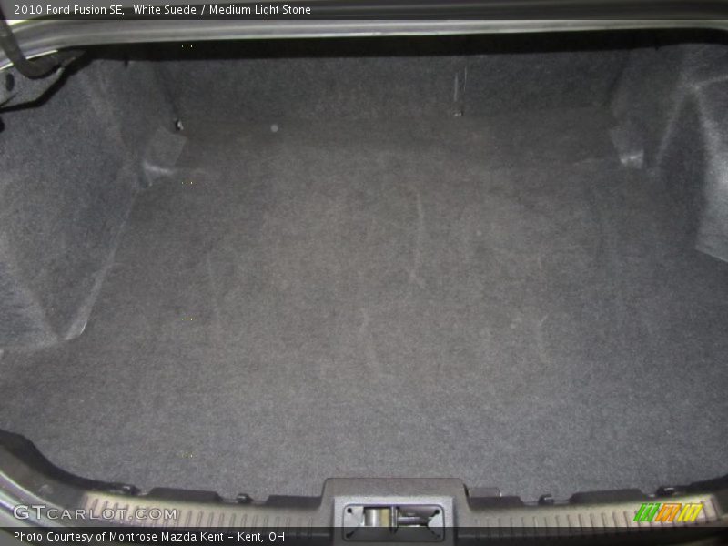 White Suede / Medium Light Stone 2010 Ford Fusion SE