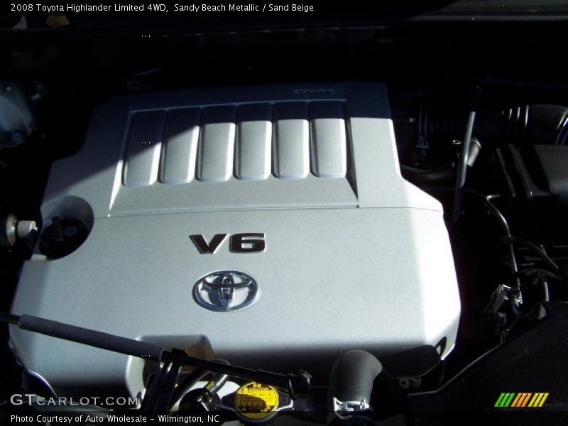 Sandy Beach Metallic / Sand Beige 2008 Toyota Highlander Limited 4WD