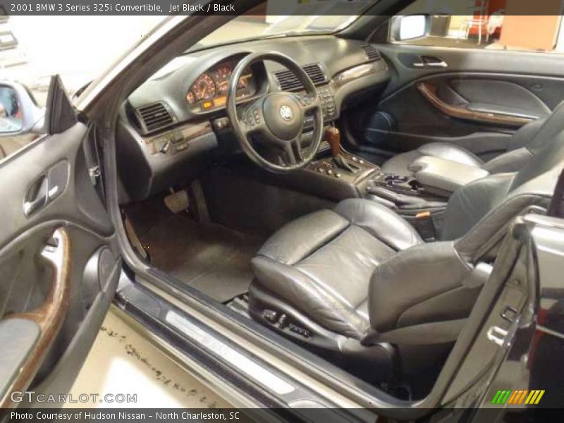 Jet Black / Black 2001 BMW 3 Series 325i Convertible