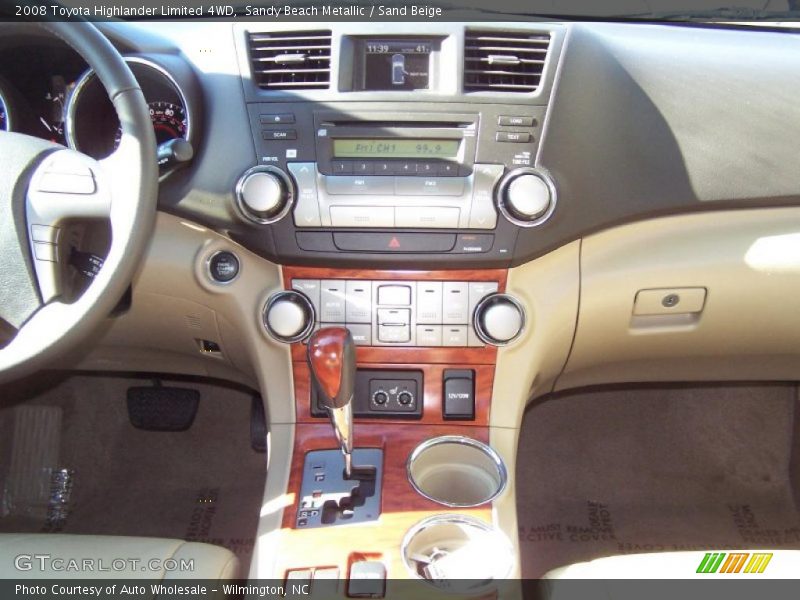Sandy Beach Metallic / Sand Beige 2008 Toyota Highlander Limited 4WD