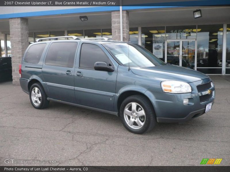 Blue Granite Metallic / Medium Gray 2007 Chevrolet Uplander LT