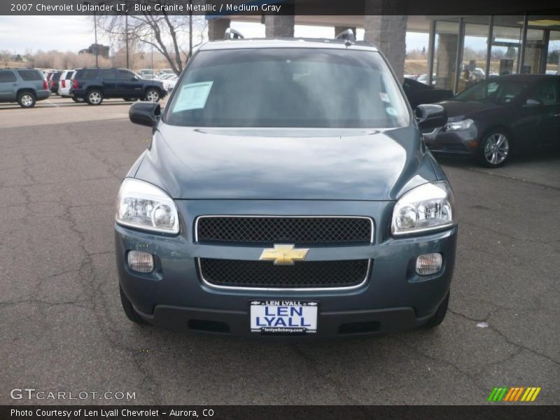 Blue Granite Metallic / Medium Gray 2007 Chevrolet Uplander LT