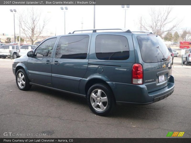 Blue Granite Metallic / Medium Gray 2007 Chevrolet Uplander LT