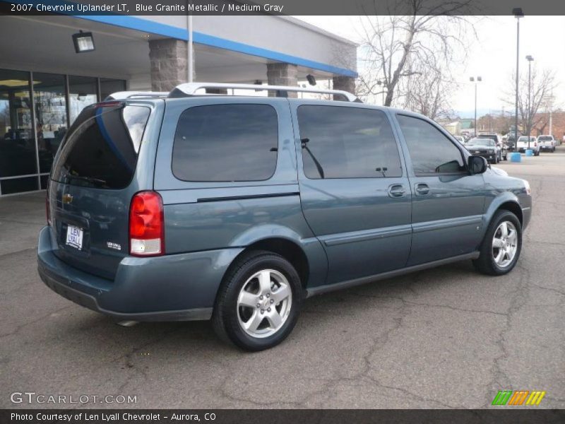 Blue Granite Metallic / Medium Gray 2007 Chevrolet Uplander LT