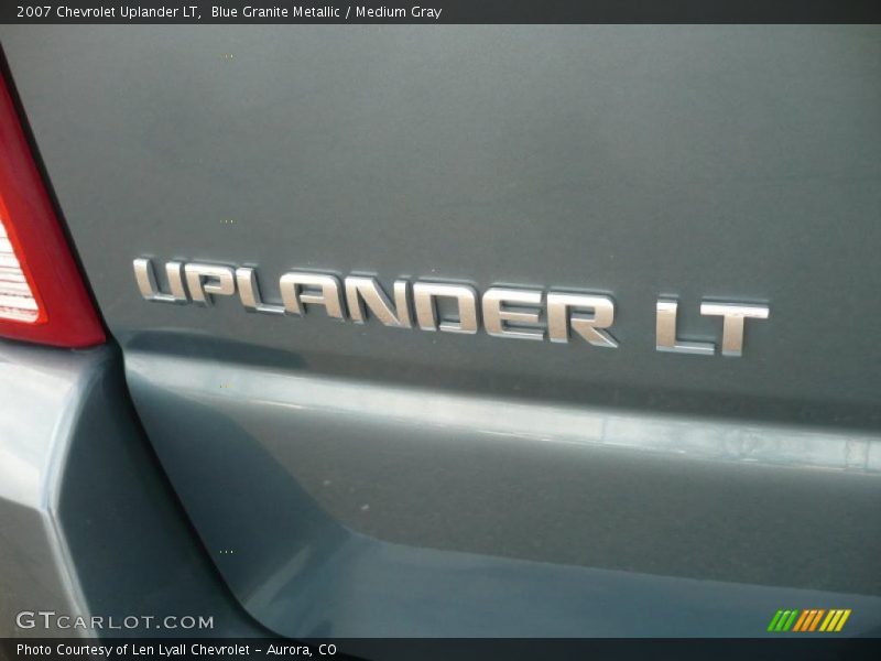 Blue Granite Metallic / Medium Gray 2007 Chevrolet Uplander LT