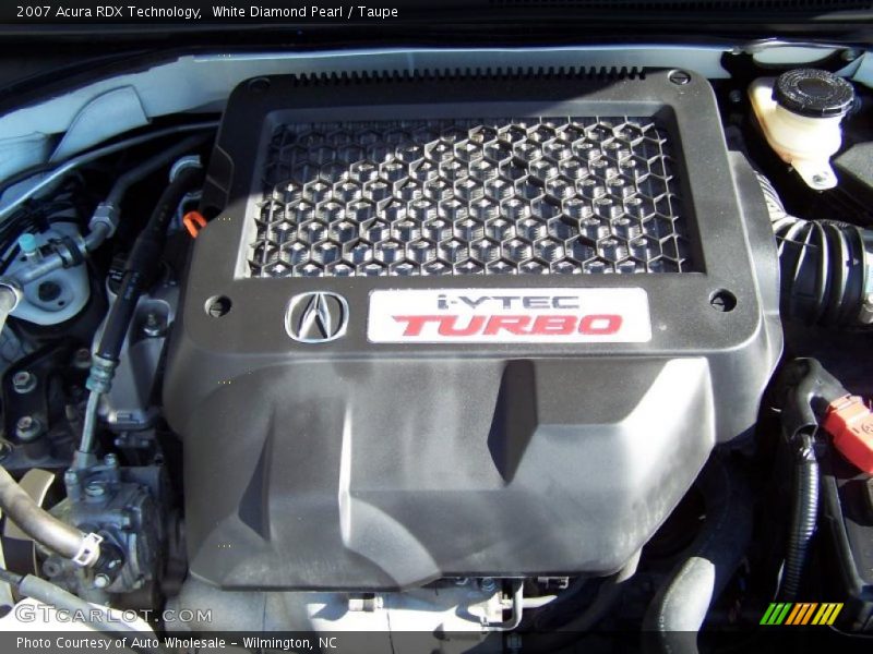 White Diamond Pearl / Taupe 2007 Acura RDX Technology