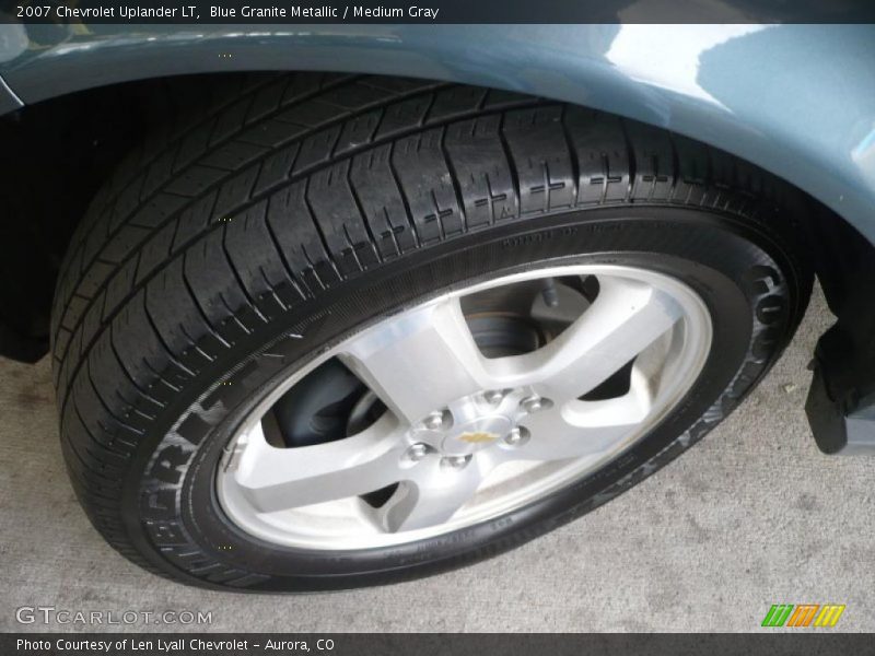 Blue Granite Metallic / Medium Gray 2007 Chevrolet Uplander LT