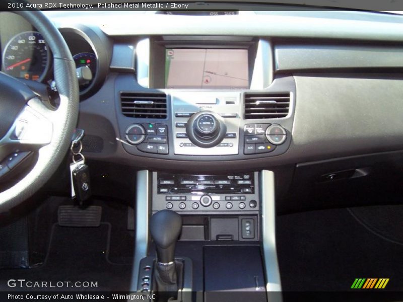 Polished Metal Metallic / Ebony 2010 Acura RDX Technology