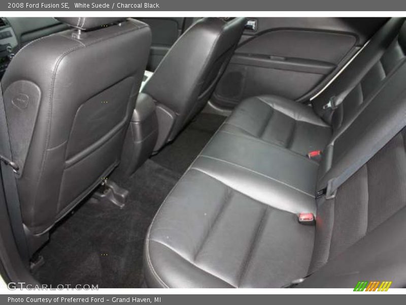 White Suede / Charcoal Black 2008 Ford Fusion SE